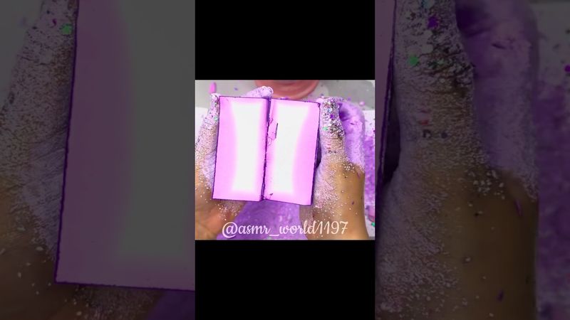 Cube N Crush #relax #slime #oddlysatisfying #satisfying #tingles #crushingtime #rainbowsoap #asmr