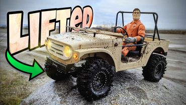 Buzz Gets a LIFT!!! FMS 1/6 Jimny LIFTED and SENT...HOW to DIY on the CHEAP!! 🤑