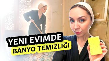 Yeni Evimde Banyo Temizliği 🛁✨ | Derin Temizlik, Motivasyon & Yeni Yıl Mesajı #temizlik #cleaning