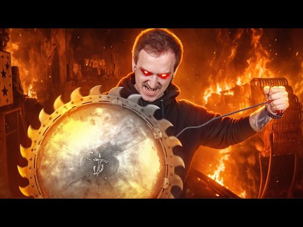 МЫ СДЕЛАЛИ ЩИТ-БЕНЗОПИЛУ ИЗ DOOM - ЧАСТЬ 2