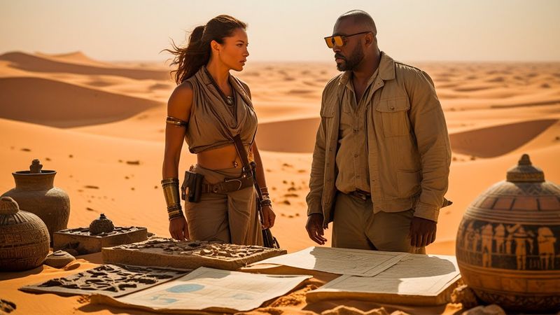 ОХОТА ЗА ЗОЛОТОМ ДРЕЙКА: ОПАСНЫЕ ПРИКЛЮЧЕНИЯ В САХАРЕ! Приключения, Боевик