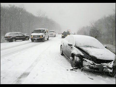 Авари и ДТП на ЗИМНЕЙ дороге торопыги и водятлы за рулем