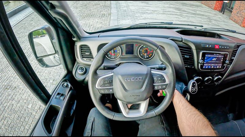 NEW Iveco Daily 2023 [F1C 3,0 L 180HP]|0-100| POV Test Drive #1807 Joe Black