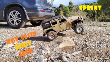 rc crawler.rgt 86110 jeep wrangler, sprint.
