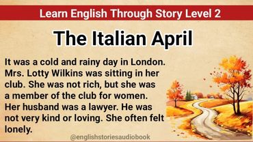 Learn English Through Story Level 2 || The Interesting Story || English Story With Subtitle