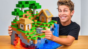 أنا بنيت ماينكرافت في الحياة الواقعية