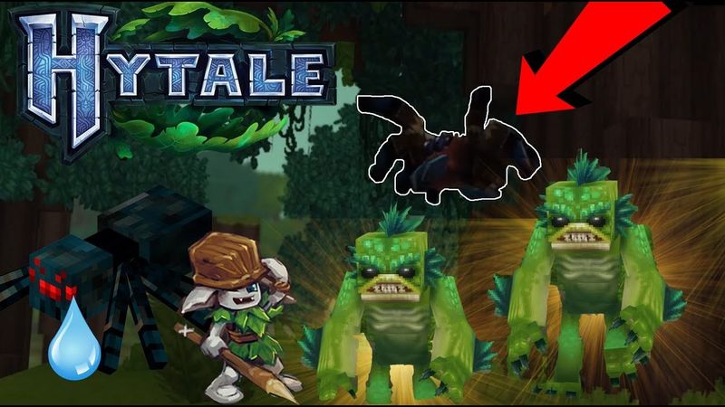 Hytale - НОВЫЙ ГЕЙМПЛЕЙ ПАУКА | СТАЛКЕРЫ | МАЙНКРАФТ | ЗВУКИ МОБОВ ХАЙТЕЙЛ! НОВОСТИ ХАЙТЕЙЛ!