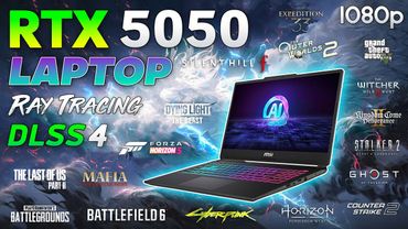 RTX 5050 Laptop 8GB - Test in 18 Games | MSI Cyborg 15