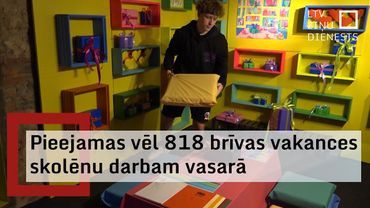 Vēl pieejamas vakances skolēnu darbam vasarā