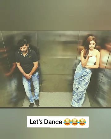 Let's Dance 😂😂😂 Lift prank #highlights #viralreelschallenge2025viralr...