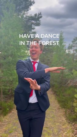 Have a dance in the #forest! #dancingday #happydancer #forestlife #no...