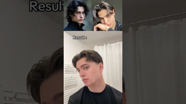 Hairstyle tutorial ✨#hairstyle #tutorial #hair #middlepart #glowup #hairtransformation #shorts