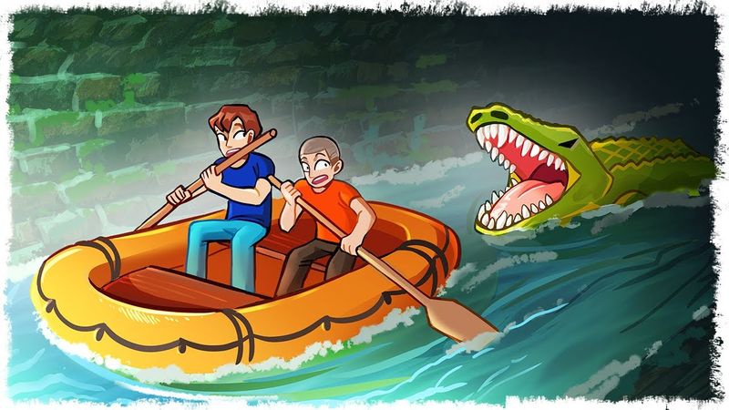 ПРИКЛЮЧСЕНИЯ В КАНАЛИЗАЦИИ!!! ДВОЕ НА ЛОДКЕ!!!