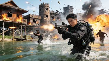 Top Special Forces King Raids Drug Base to Rescue Hostages,Ambushed on the Way,killed 1K Dealers