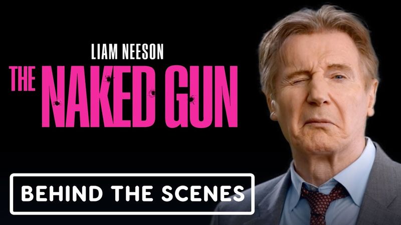 The Naked Gun - Official Behind the Scenes Clip (2025) Liam Neeson, Pamela Anderson