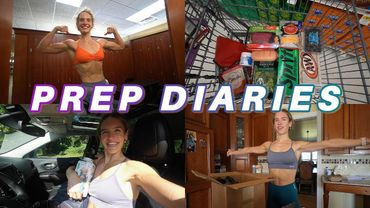 2 Weeks Out- I bought a new car?? depletion phase, grocery haul, training, unboxing, updates & more!