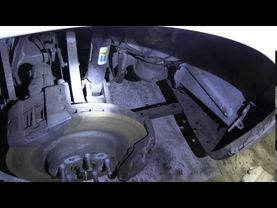 Ремонт и разборка авто Тесла. Как снять пневмоподушку электрокара Tesla Model S.