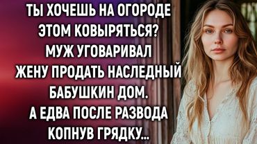 Муж уговаривал жену продать наследный бабушкин дом. А едва после развода копнув грядку…