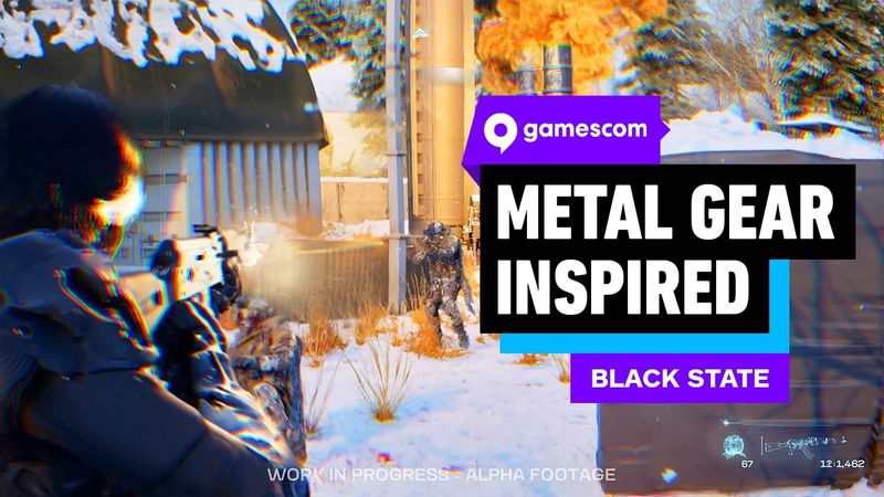 Black State: 12 Minutes of Metal Gear-Inspired Gameplay | gamescom 2025