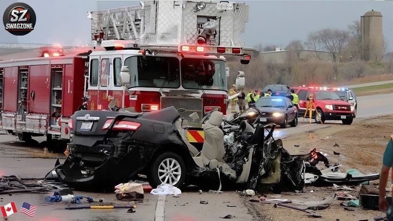 SHOCKING Car Crashes Moments Compilation Of Idiots in Cars Caught On Camera#5