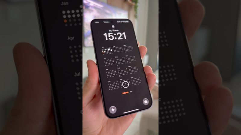 😱Живой календарь на Андройд!😍