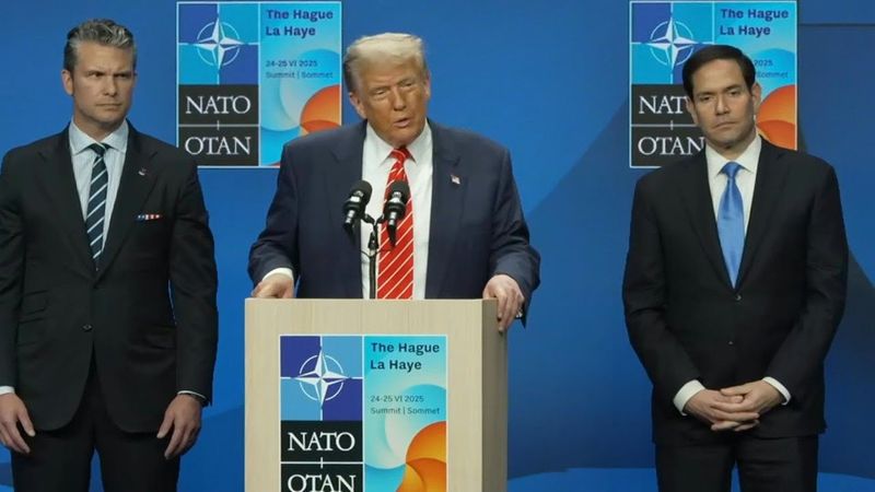 Trump says Iran and Israel both 'tired, exhausted' by war | AFP