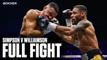 AND THE NEW! Callum Simpson V Troy Williamson | FULL FIGHT