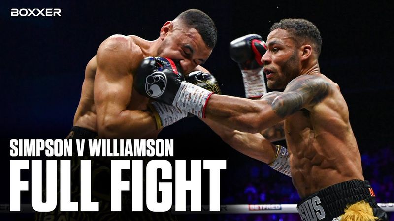 AND THE NEW! Callum Simpson V Troy Williamson | FULL FIGHT