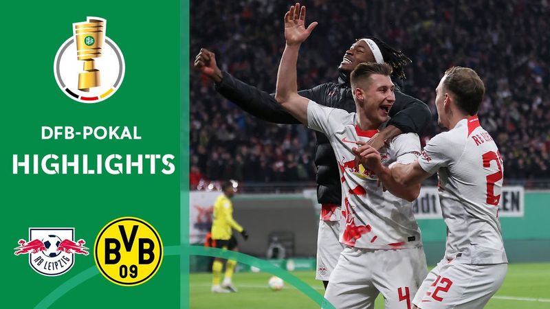 Incredibly strong Leipzig knocks BVB out! | RB Leipzig vs. Dortmund 2-0 | Highlights | DFB-Pokal