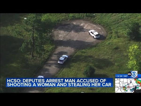 Carjacking suspect arrested after victim shot in northwest Harris County, deputies say