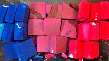 Happy Birthday For All June Babies | Variety Dyed Soft FChalk | Satisfying