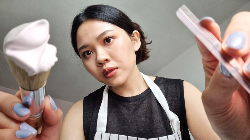 ASMR Thai Barber Shaves You with Soft Foamy Lather 💈