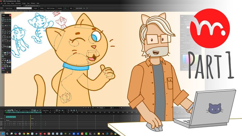 Let's Draw Vector Art In Moho! Part 1