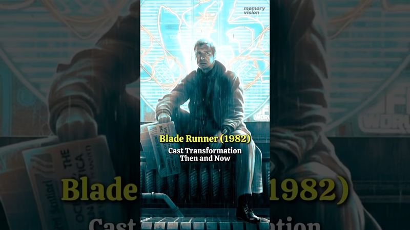 Blade Runner (1982) - Legendary Cast Transformation Then and Now
