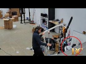 Human-like robot, developed for fighting, goes berserk