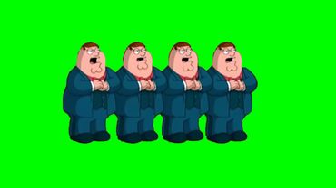 Family Guy - Four Peters (Green Screen)