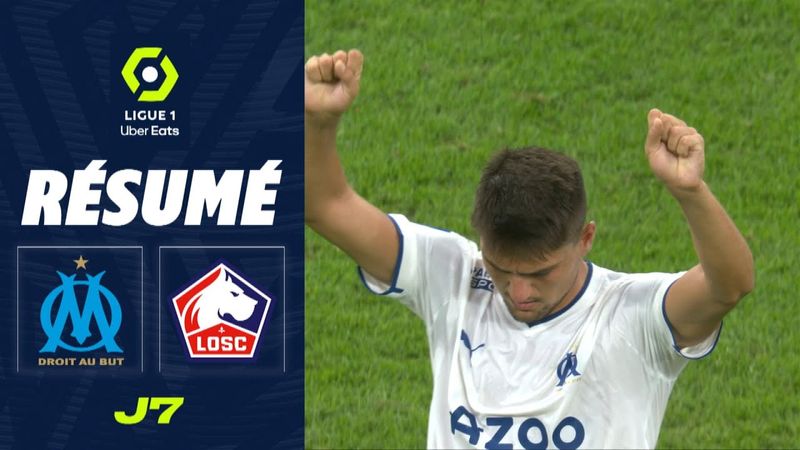OLYMPIQUE DE MARSEILLE - LOSC LILLE (2 - 1) - Résumé - (OM - LOSC) / 2022-2023