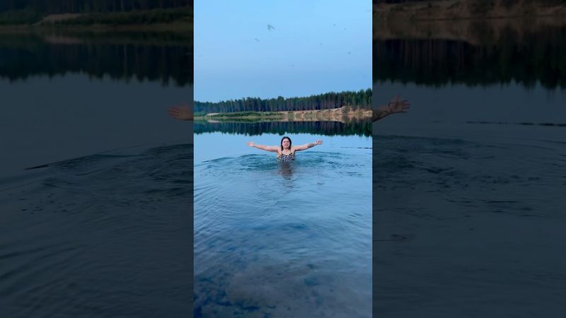 Моя дочь искупалась в радиоактивном озере..😱👙🩻