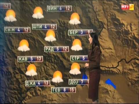 погода на македонском тв