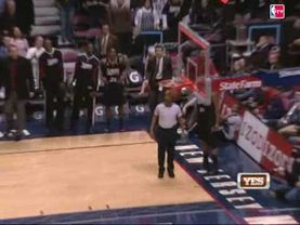 Devin Harris Half Court Buzzer Beater against the Sixers