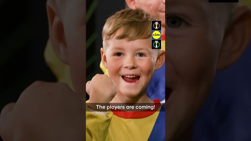 Experience of a lifetime 🥰🏆 #onyourteam | @LidlPolska_YT  | #UEL x #uecl