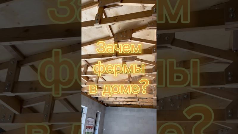 Оставить видимые или зашить? #демогород #ферма #кровля #стропила