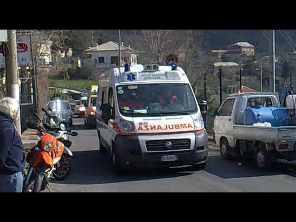 Inaugurazione Ambulanza Croce Azzurra Bavari Genova