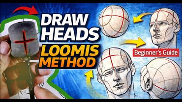 PLATE 1. The Easiest Way to Learn the Loomis Method Anyone Can Draw Heads