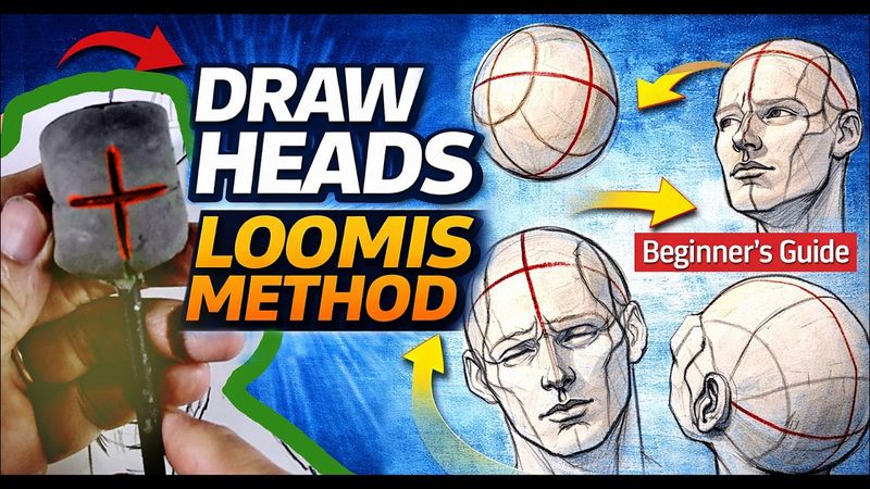 PLATE 1. The Easiest Way to Learn the Loomis Method Anyone Can Draw Heads