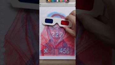 456 & Baby222 Win It All💖💚 #art #drawing #3dglasses #squidgame