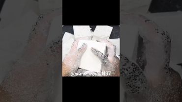 Fresh block #oddlysatisfying #relax #cornstarch #satisfying #bakingsoda #gymchalkasmr #freshgymchalk