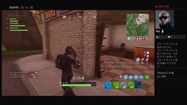 h-falcon88がPS4からブロードキャスト