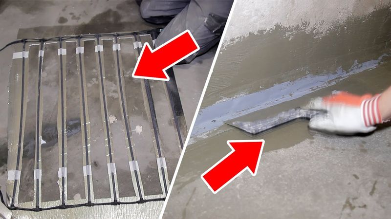 Ремонт ванной комнаты и туалета ОТ и ДО. Часть 2 - гидроизоляция стен, теплый пол.