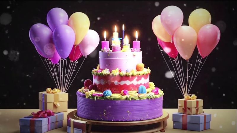 С ДНЁМ РОЖДЕНЬЯ 🥳!  Лучшая песня для поздравления, с субтитрами.